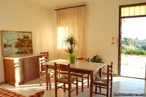 LIVING-ROOM | Sicily Holiday Home Rent Euro 20 Per Person   | Image #2/10 | 