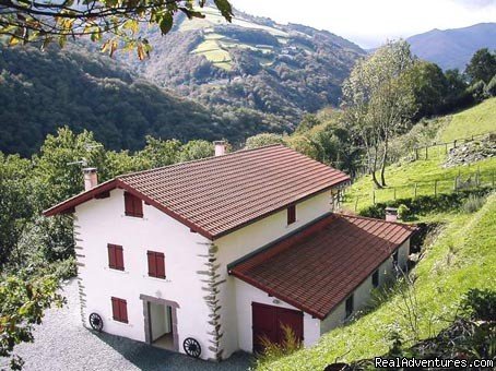 view from above | Tranquil Pyreneean retreat in the Basque Country | Image #3/14 | 