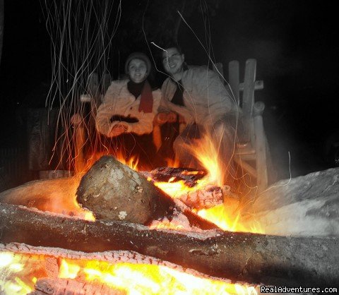 Enjoy those star lit nights. | Log Cabin Vacation Rentals Great Smoky Mountain NC | Image #5/9 | 