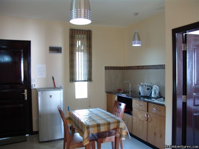 Villa Narmada Kitchen 1 BD apt | Selfcatering luxuous hotelrooms near the beach  | Image #7/10 | 
