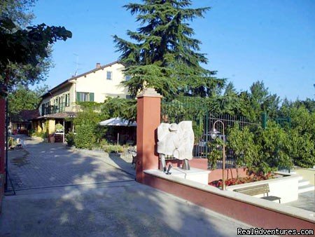 Main entrance to house | Vineyard retreat in heart of Piedmont, Italy | Image #2/2 | 