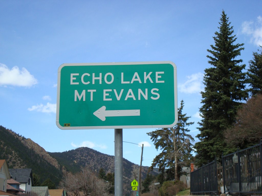 Mt Evan And Echo Lake Is A Short Driving Distance | Mt Evans Cabin, Hot Springs & Historic Town | Image #23/24 | 