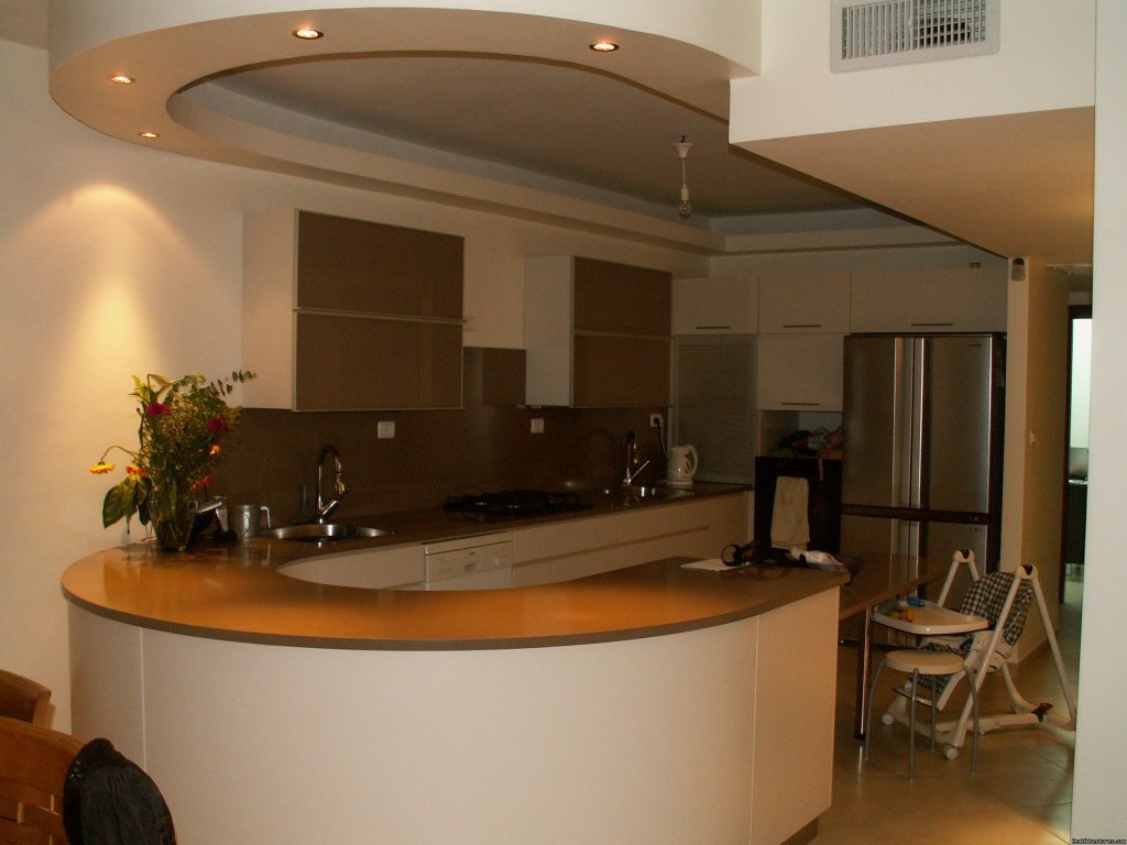 kitchen of the 6 rooms | At BAYT VAGAN from 2 to 6 bedrooms | Jerusalem, Israel | Vacation Rentals | Image #1/3 | 