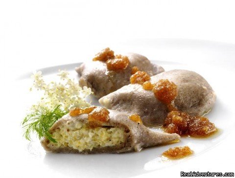 Buckwheat dumplings with millet groats and cottage cheese | Traditional Slovenian House Lectar | Image #9/19 | 