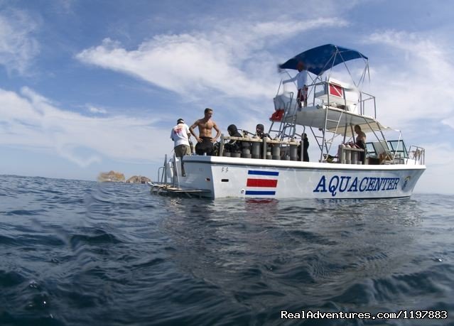 One of the many custome dive boats available | Scuba Diving In Costa Rica With Bill Beard | Image #3/23 | 