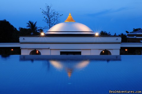Detox & Yoga Holidays on beautiful Koh Samui Pool View of Lobby Dome