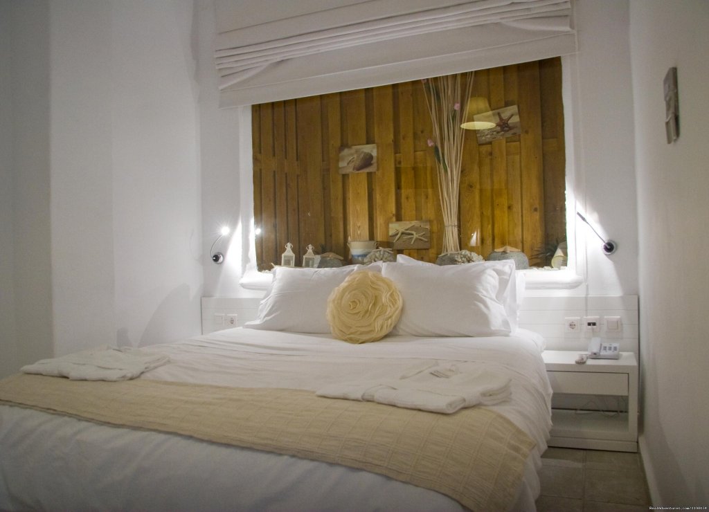 Bedroom of Two Bedroom suite | Romantic Luxury Getaway in Mykonos | Image #13/22 | 