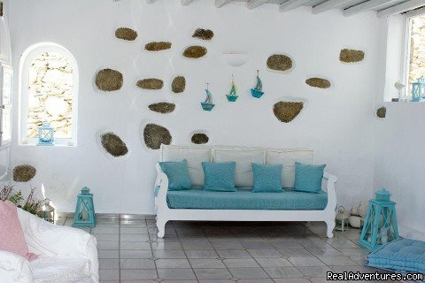 Reception sitting area | Romantic Luxury Getaway in Mykonos | Aitolia kai Akarnania, Greece | Hotels & Resorts | Image #1/22 | 