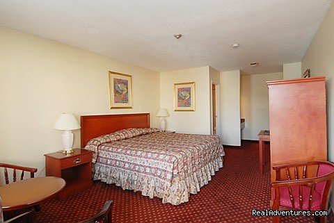 king bed | Niagara Lodge & Suites, Lundy's Lane, Niagara Fall | Image #10/14 | 