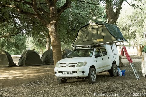 Toyota Hilux With Roof Tent