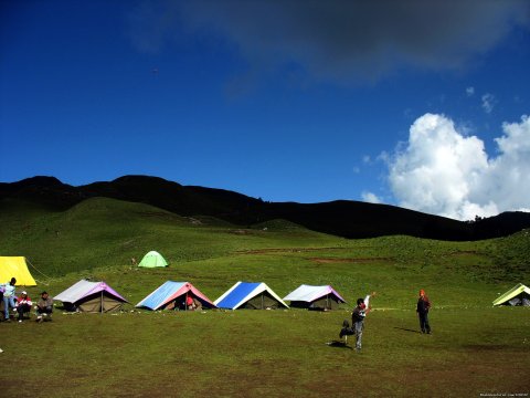 Camping in Himalaya