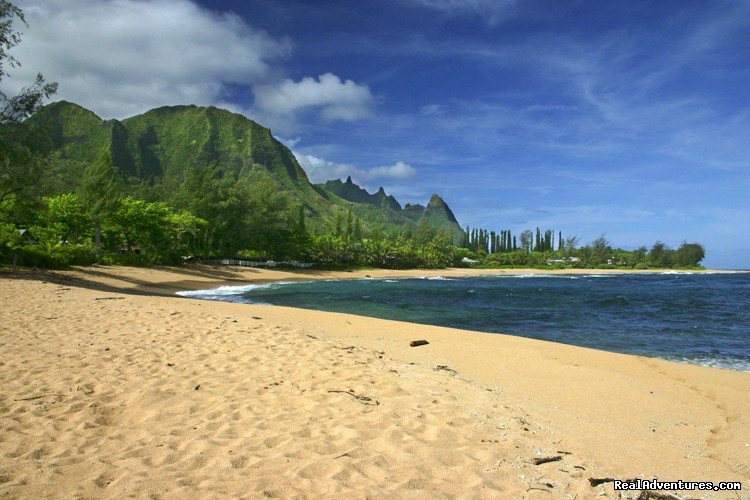 Golden Sands of Tunnels Beach | All Inclusive Womens Retreats - Hanalei Bay, Kauai | Image #12/22 | 