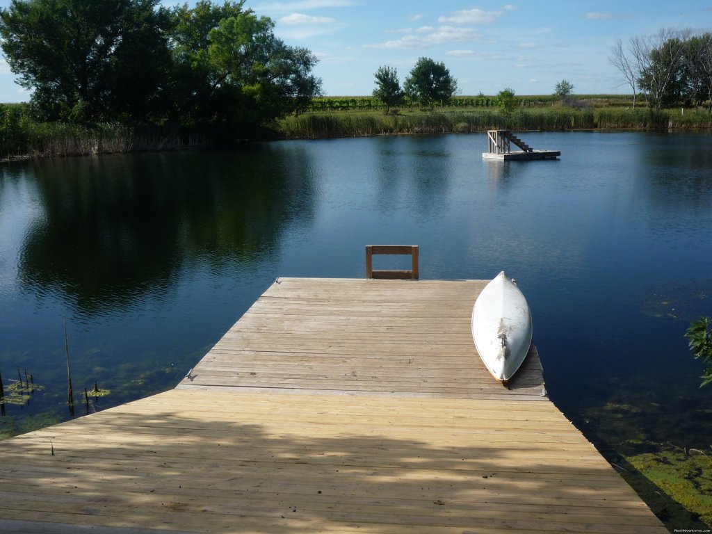 Dock and diving platform | InnSpiration Bed & Breakfast- A Country Getaway | Image #3/23 | 