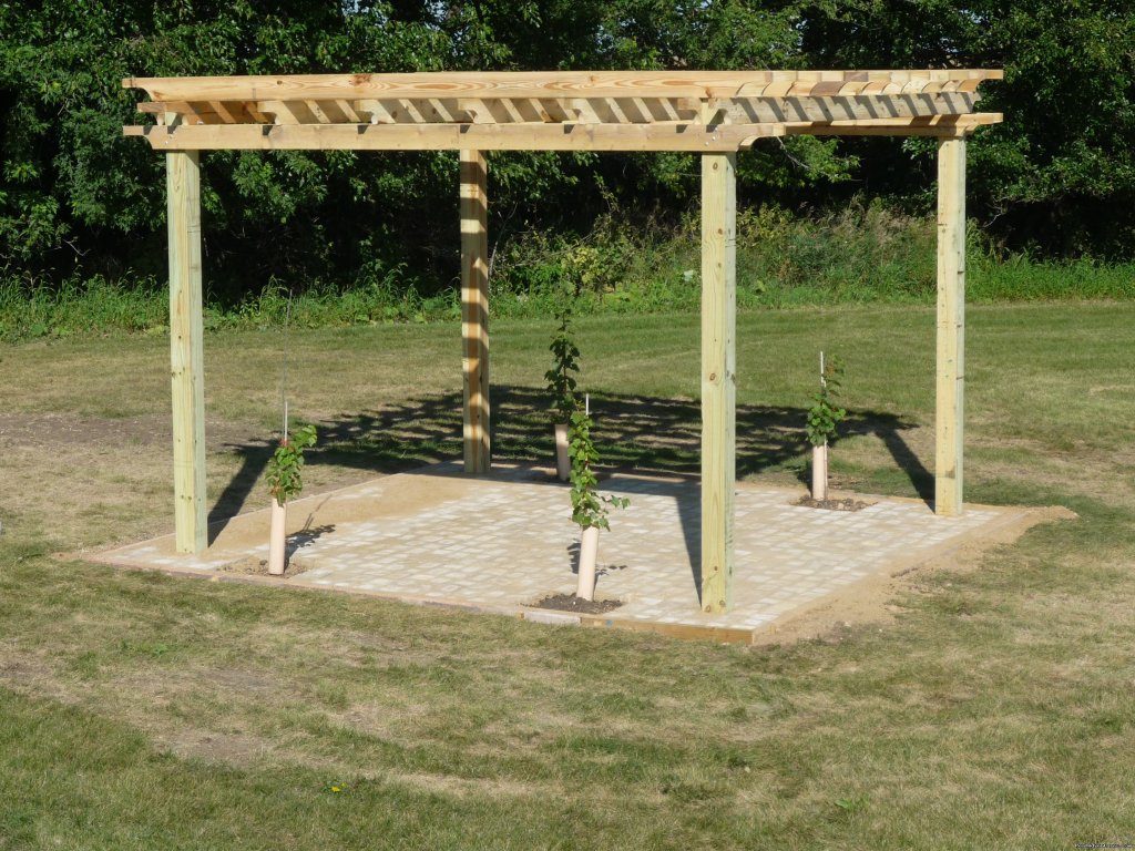 Have morning coffee on the pergola | InnSpiration Bed & Breakfast- A Country Getaway | Image #5/23 | 