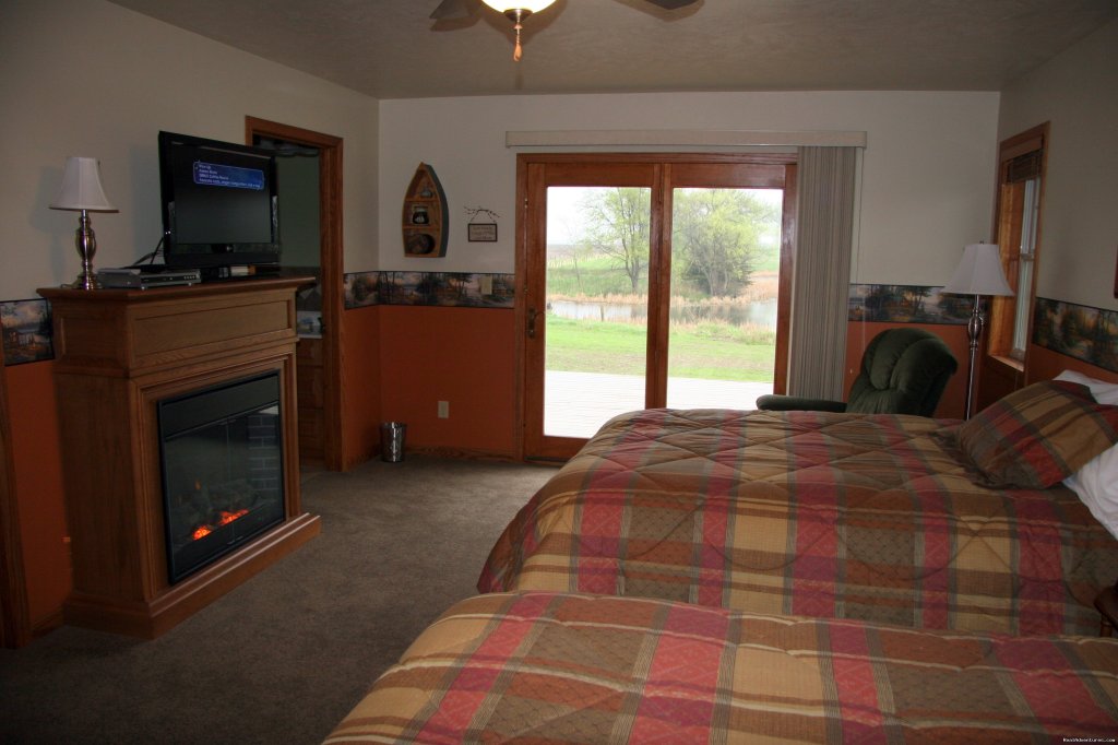 The Lake Room overlooks the pond | InnSpiration Bed & Breakfast- A Country Getaway | Image #17/23 | 