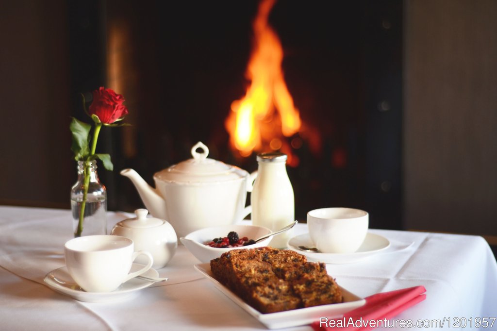 Tea and Coffee in front of the open fire | Donegal Manor | Image #4/5 | 