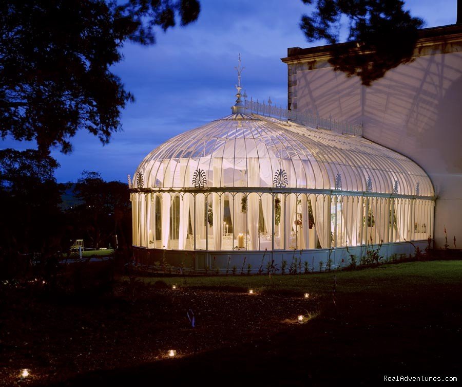 Turner Conservatory by night | Longueville House Hotel & Sporting Estate | Image #3/20 | 