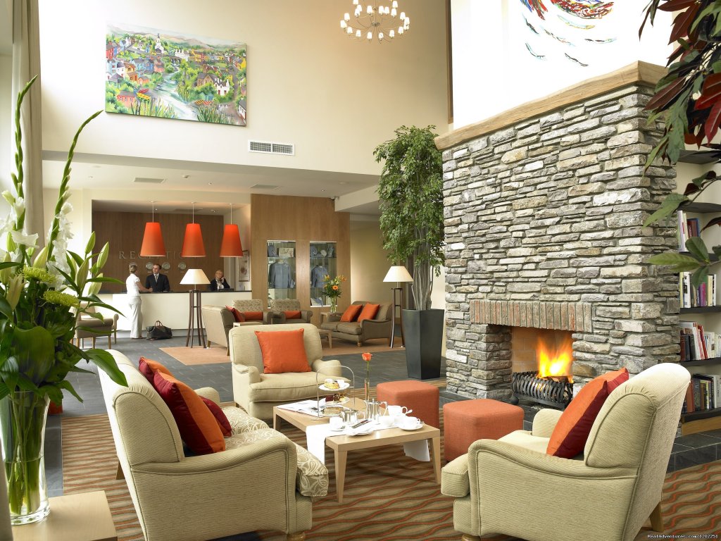 Sneem Hotel Lobby with Open Fire | Sneem Hotel & Apartments | Image #3/6 | 