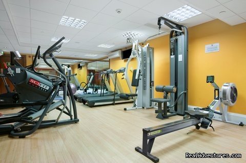 Fitness by Precor gym, sauna and steam room