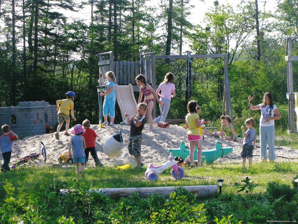 Kids at play | Clyde Farm Campground | Image #2/5 | 