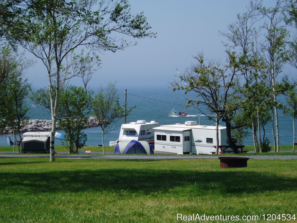 Full Service Sites On The Bay Of Fundy | Camp On The Beautiful Bay Of Fundy In Nova Scotia | Parker's Cove, Nova Scotia  | Campgrounds & RV Parks | Image #1/6 | 