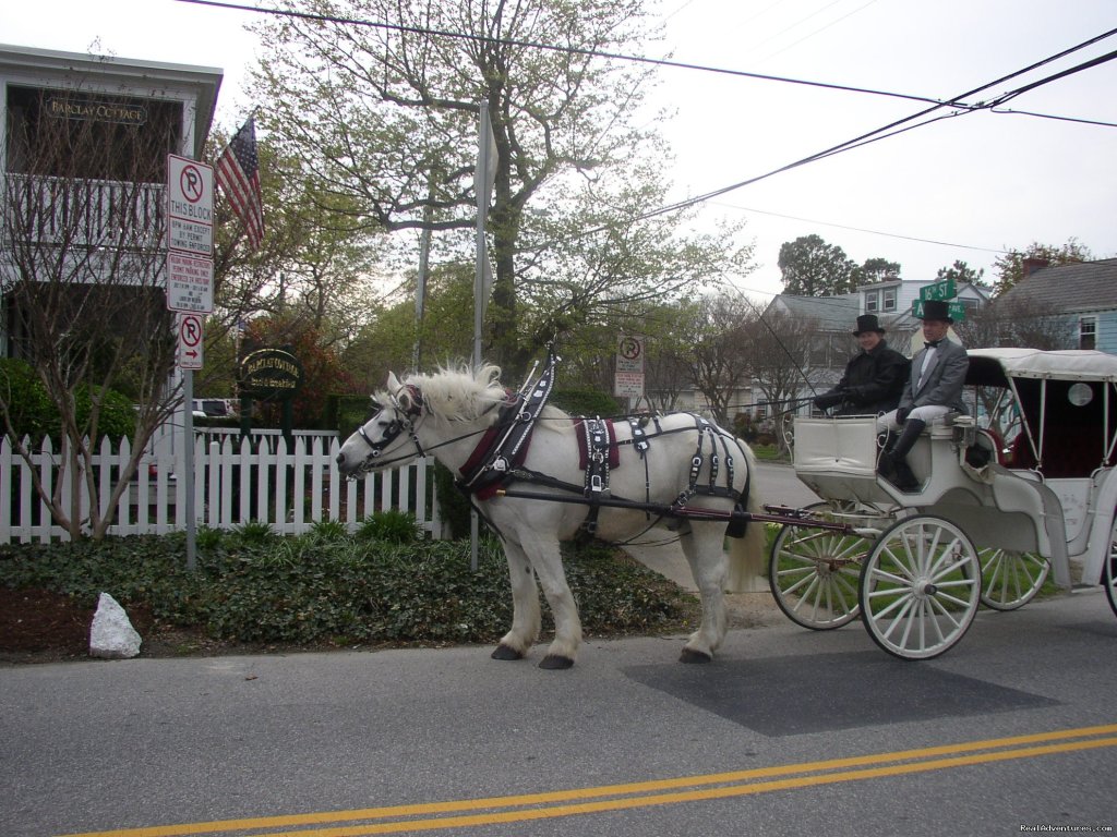 Your Carriage Awaits at Barclay Cottage B&B | Rekindle Romance in Virginia Beach Bed & Breakfast | Image #10/11 | 