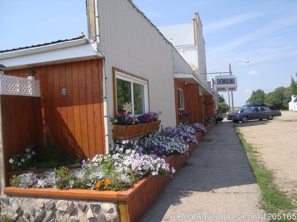 Demaine Hotel,  Front | A Scenic Country Slowdown @ Demaine Hotel | Demaine, Saskatchewan  | Hotels & Resorts | Image #1/1 | 