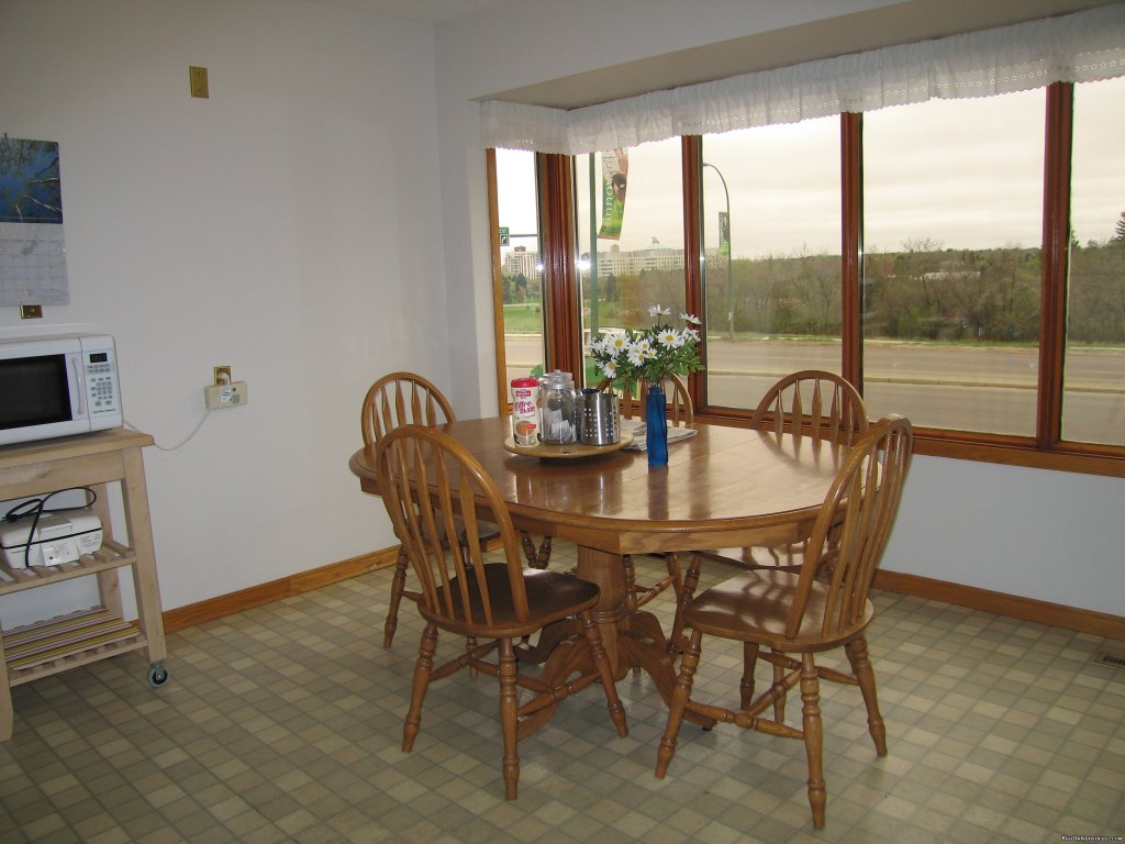 College Drive Lodge view from the kitchen area | The Inn on College - Enjoy the Comfort of Home | Image #2/4 | 