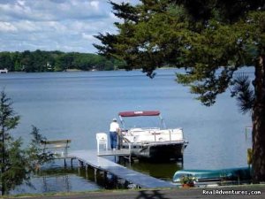Lakefront Escape  at Lake Ripley Lodge Grand Porch | Cambridge, Wisconsin | Bed & Breakfasts