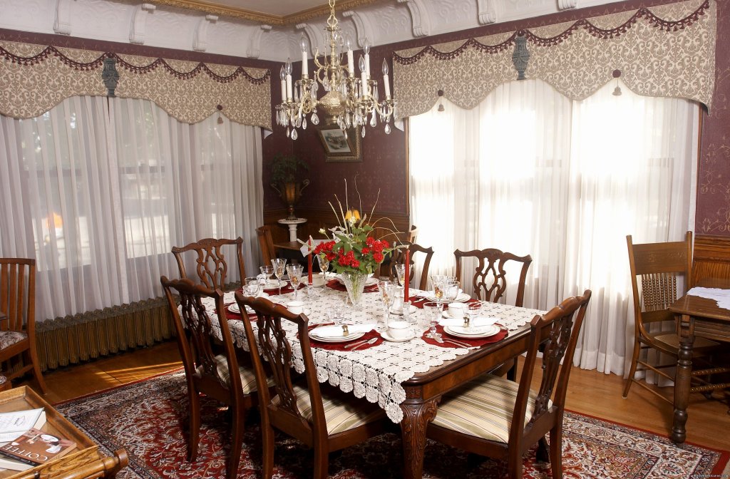Formal Dining Room | Relax at the Historic Westphal Mansion Inn B&B | Image #3/7 | 