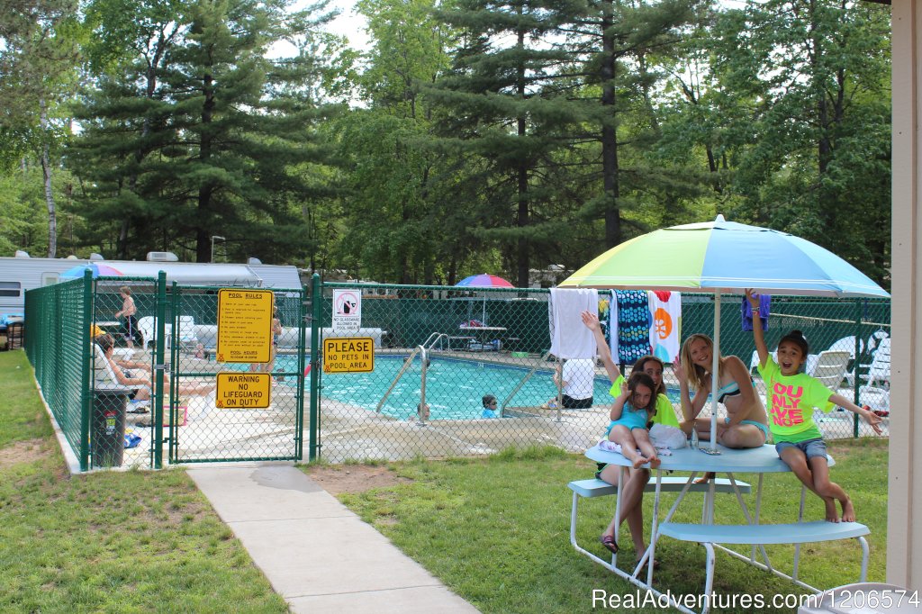 Fun at the Pool | Chain-O-Lakes Campground | Image #9/10 | 