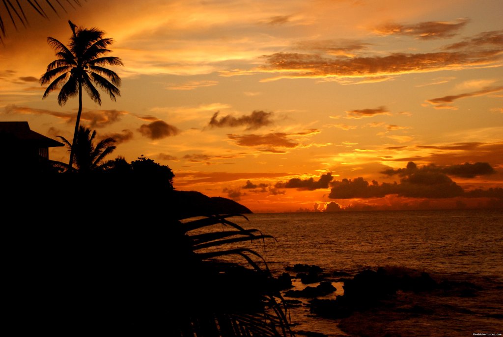 Another Fabulous SeaViewPlay Sunset | SeaViewPlay  New Pool & Fabulous Ocean Front Villa | Image #12/26 | 