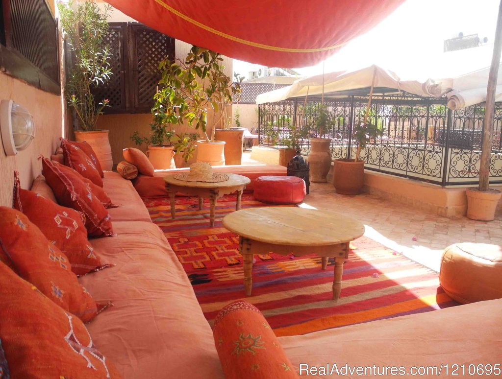 Roof Top Terrace. | Riad Linda - Great Central Location | Image #7/26 | 