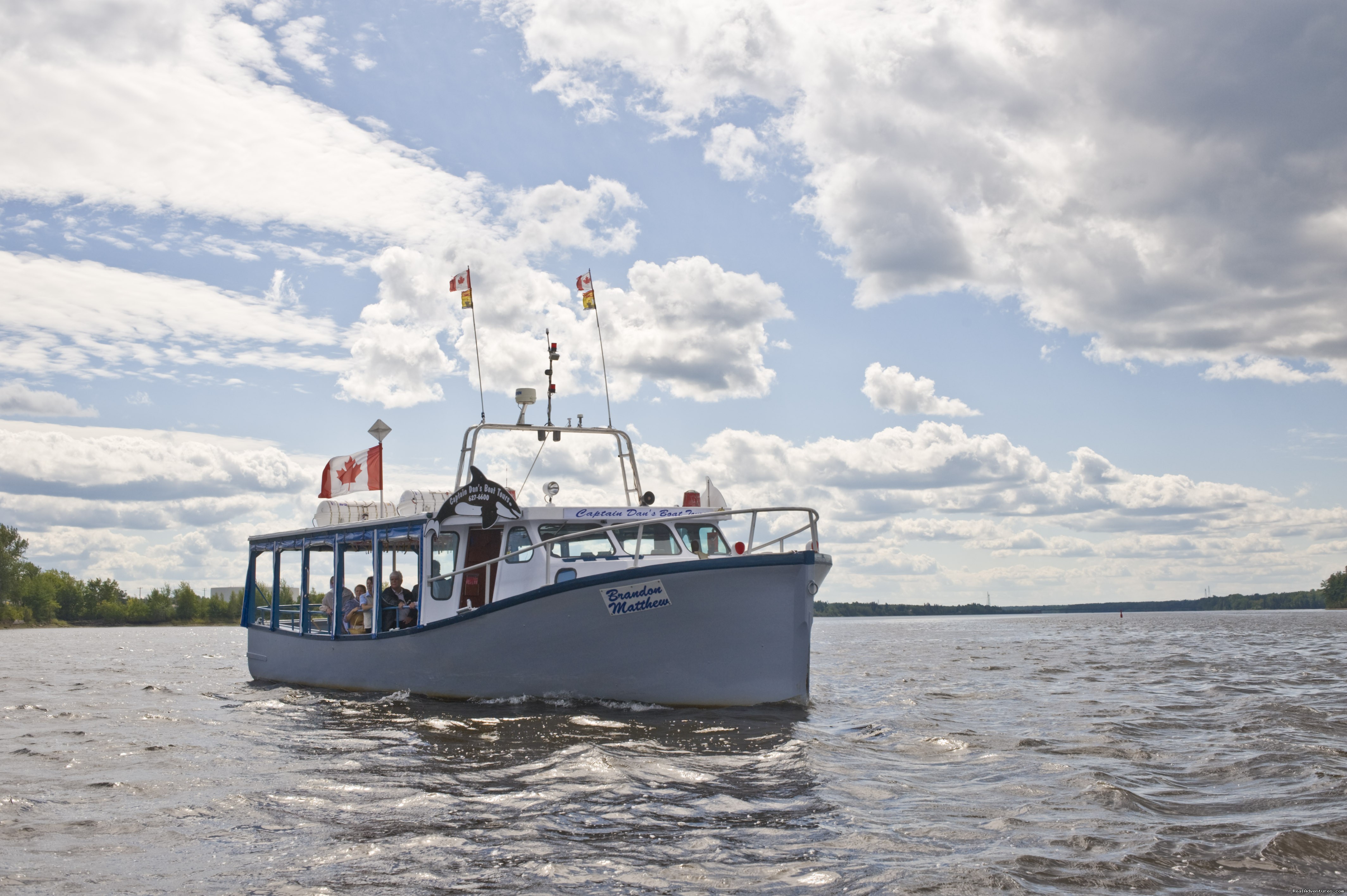 Captain Dan Boat Tours, Napan, New Brunswick Cruises RealAdventures