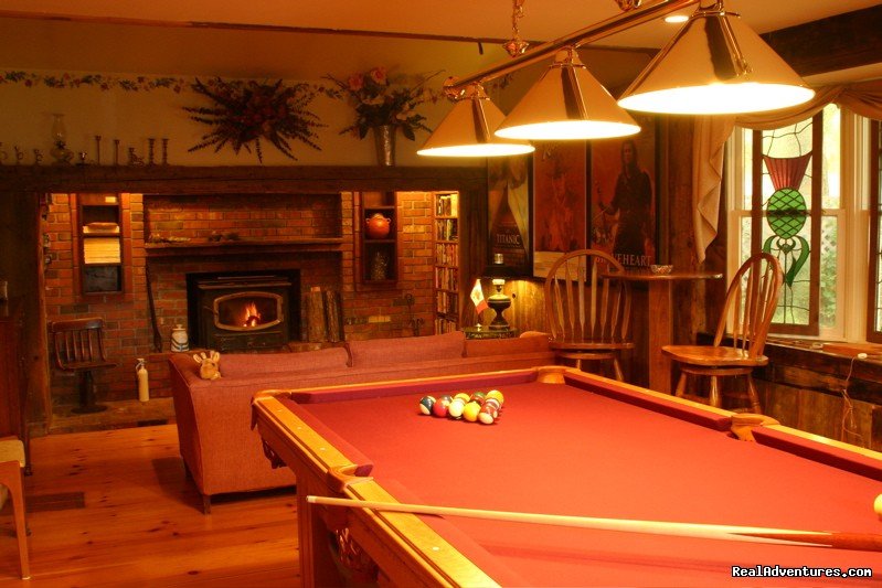 West Hill House Library & Pool Room | West Hill House B&B | Image #4/9 | 