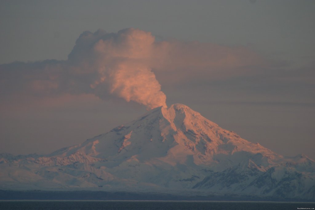 The area is ringed with active volcanoes | Alaskan Angler RV Resort, Cabins & Charters | Image #4/6 | 