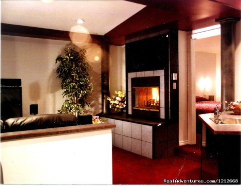 Country Charm Resort - Cabin 9 - Elegant Bedroom