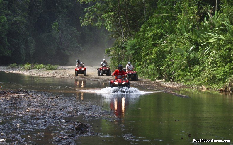 Cool off in the river... | Atv Adventure Tours - Jaco - Los Suenos | Image #5/9 | 