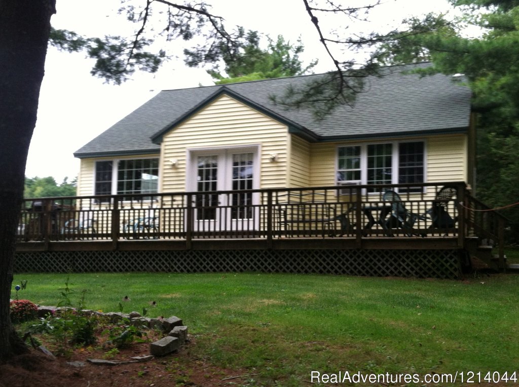 Front view of Hummingbird Hideaway Cottage | Ellsworth Hummingbird Hide-Away Cottage | Ellsworth, Maine  | Vacation Rentals | Image #1/7 | 