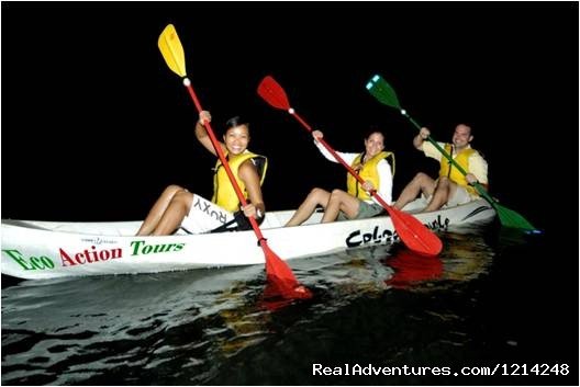 Bioluminescent Lagoon guided kayaking tour | Bioluminescent Lagoon Puerto Rico Eco Action Tours | Fajardo , Puerto Rico | Eco Tours | Image #1/2 | 