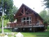 Beautiful Log Home, 3 Bd, Right On The Bay | DeTour Village, Michigan