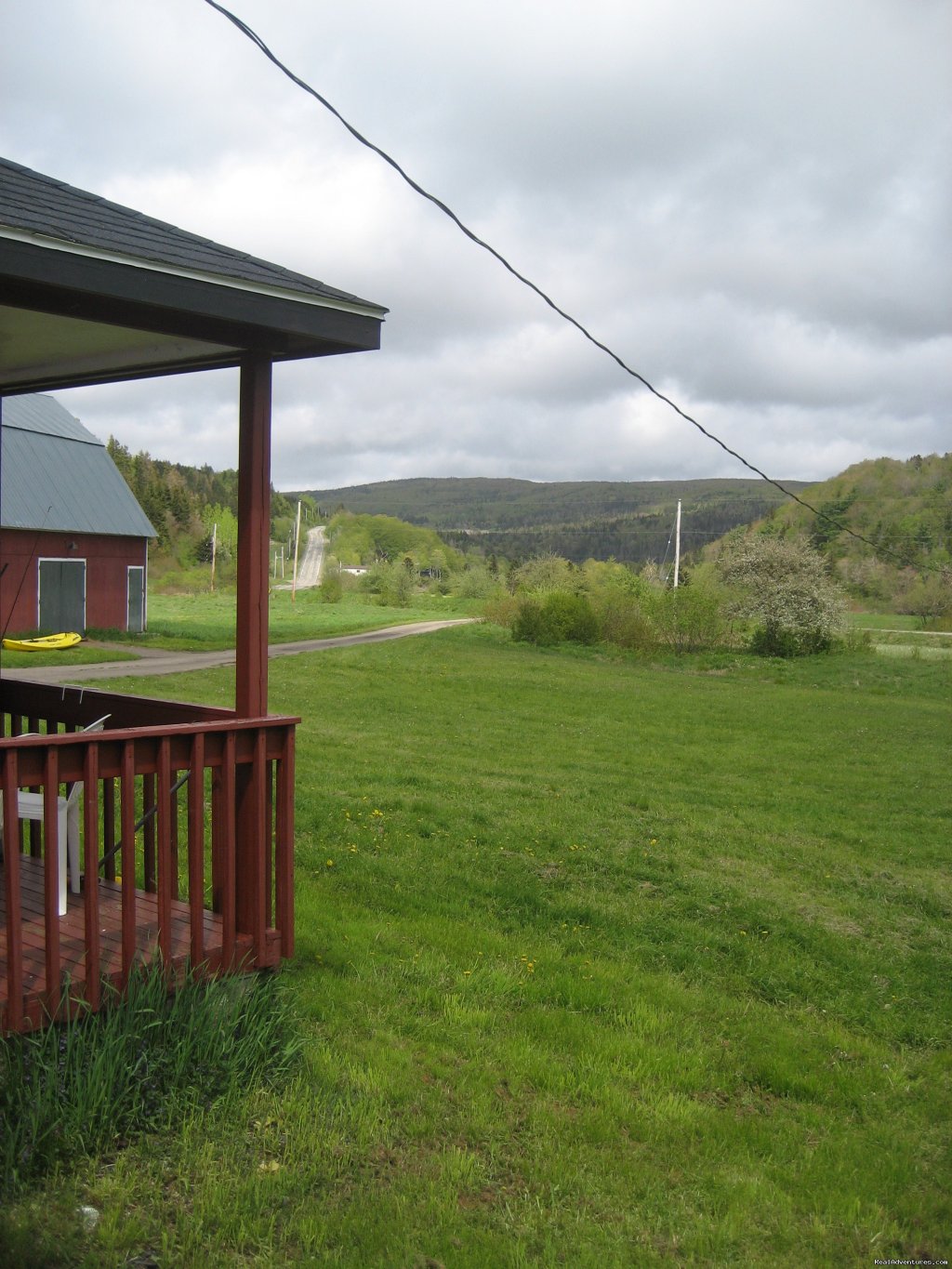 View from side of house | Farmhouse Vacation Rental in Cape Breton | Image #11/21 | 