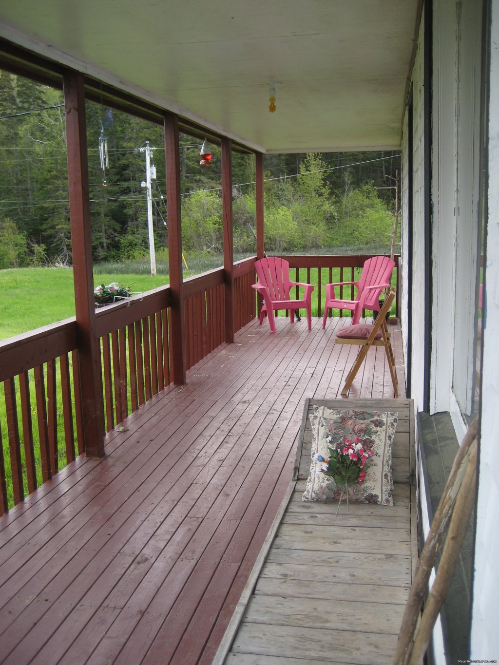 Front Porch (mountain views) | Farmhouse Vacation Rental in Cape Breton | Image #13/21 | 