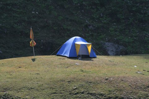 Camping the Himalayas