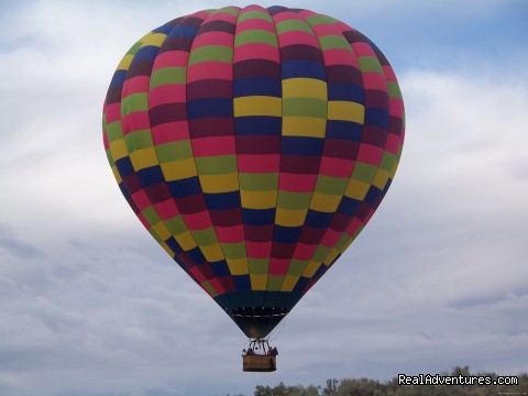 Scenic Hot Air Balloon Rides in Albuquerque Photo