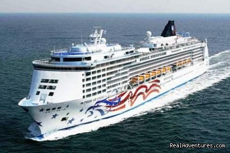Norwagan Cruise Line ships at Alexandria Port