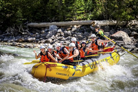 Full Day Rafting Tour In Golden Bc