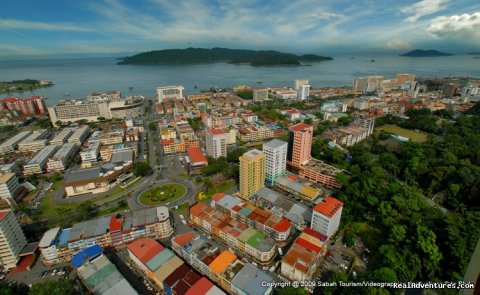 Kota Kinabalu City Tour - Aerial View