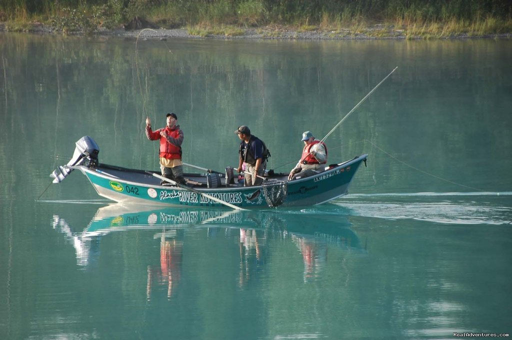 Drift boat fishing  | Alaska River Adventures | Image #2/5 | 