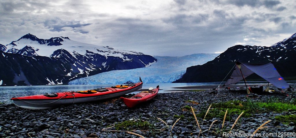 Overnight Campsite | Kayak Adventures Worldwide in Seward, Alaska | Image #3/13 | 